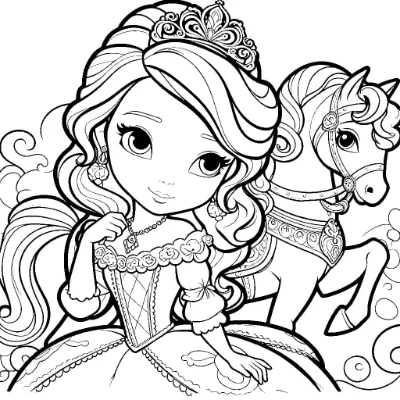 Sofia Với Chú Ngựa