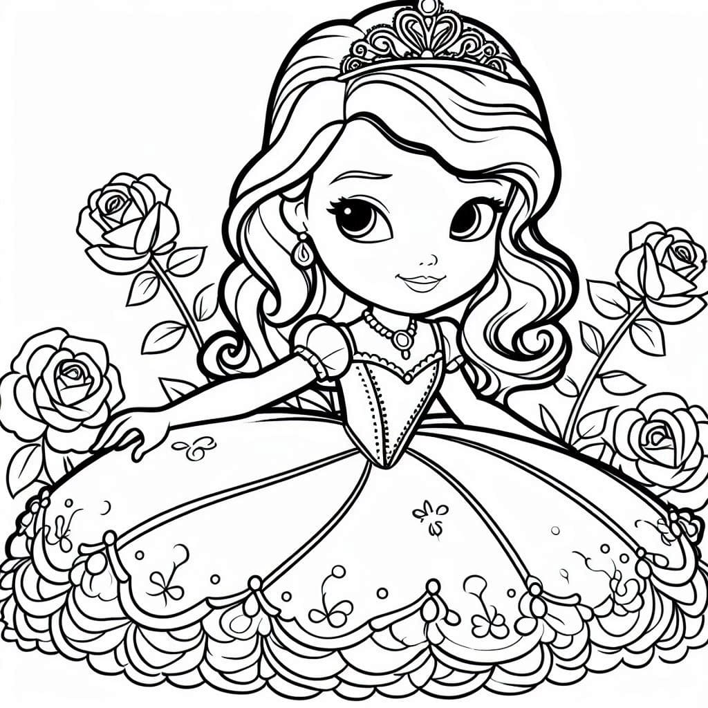 Sofia Với Hoa Hồng