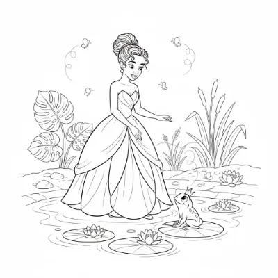 Tiana Và Hoàng Tử Ếch