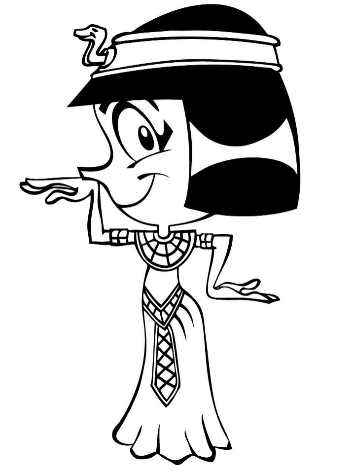 biếm họa cleopatra