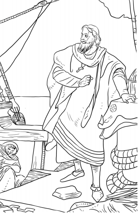 christopher columbus trên tàu