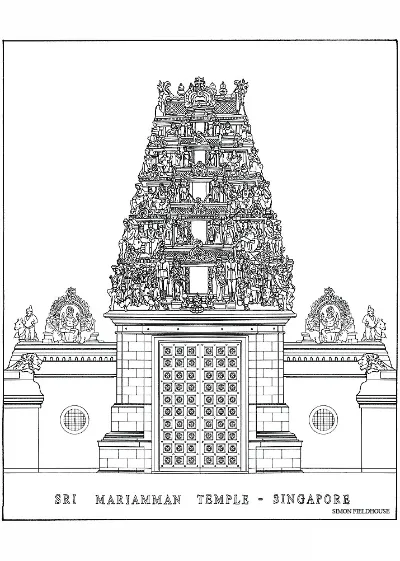 đền cổ sri mariamman