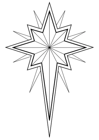 ngôi sao giáng sinh đẹp