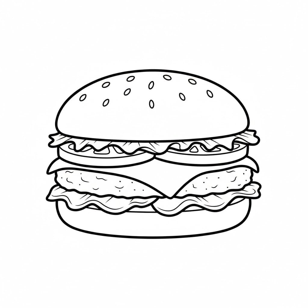 Hamburger Thơm Ngon