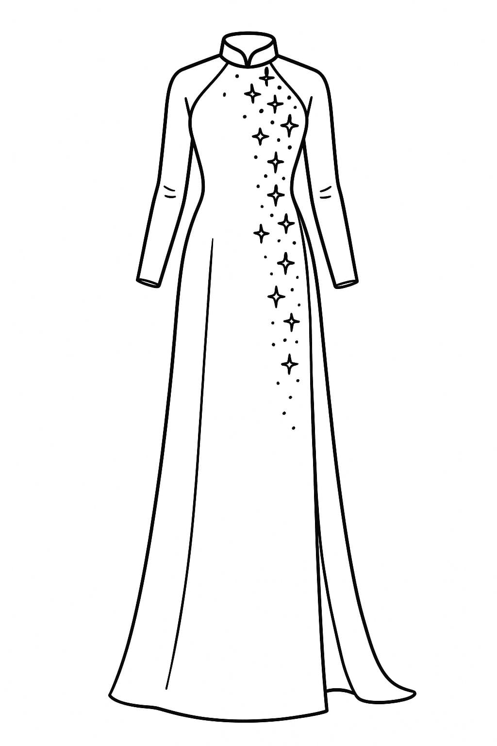 Áo Dài Đơn GIản