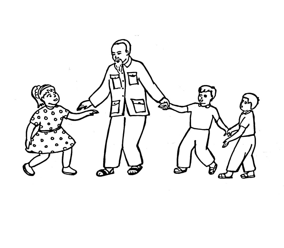 Bác Hồ Chơi Cùng Thiếu Nhi