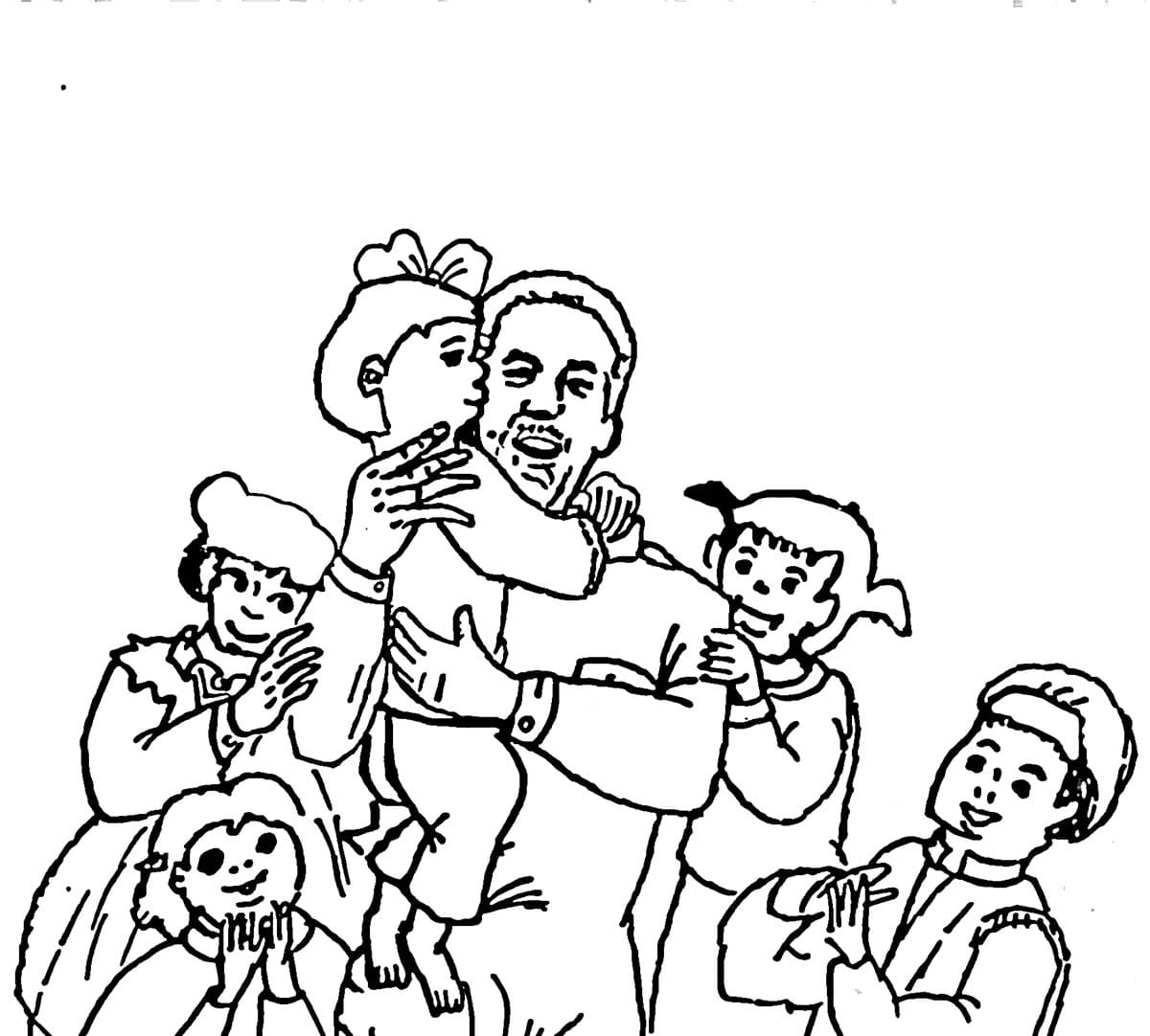 Bác Hồ Ôm Em Bé