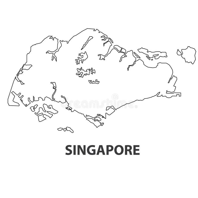 Bản Đồ Singapore