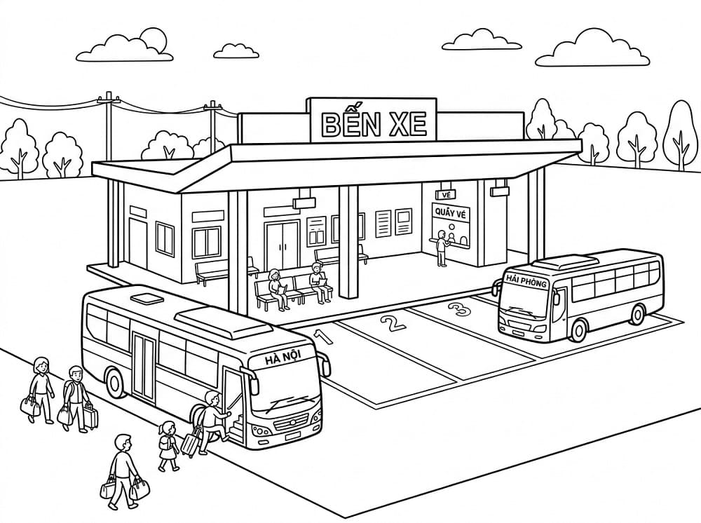 Simple Bus Station
