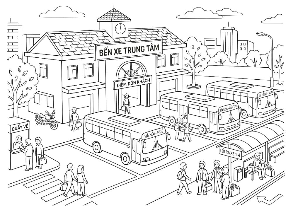 Passenger Bus Station
