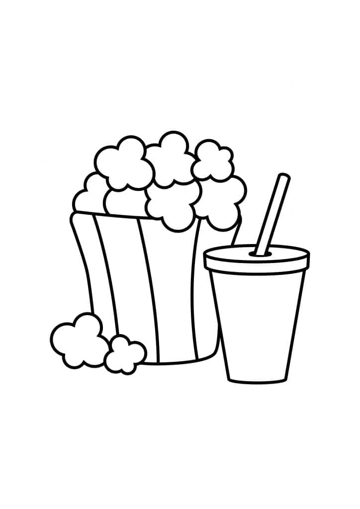 Bỏng Ngô và Cốc Soda