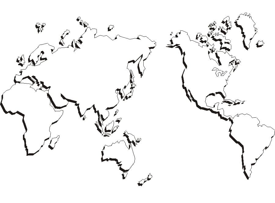 Các Vùng Trên Bản Đồ Thế Giới