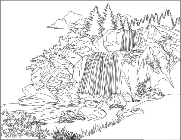 Cảnh Thác Nước