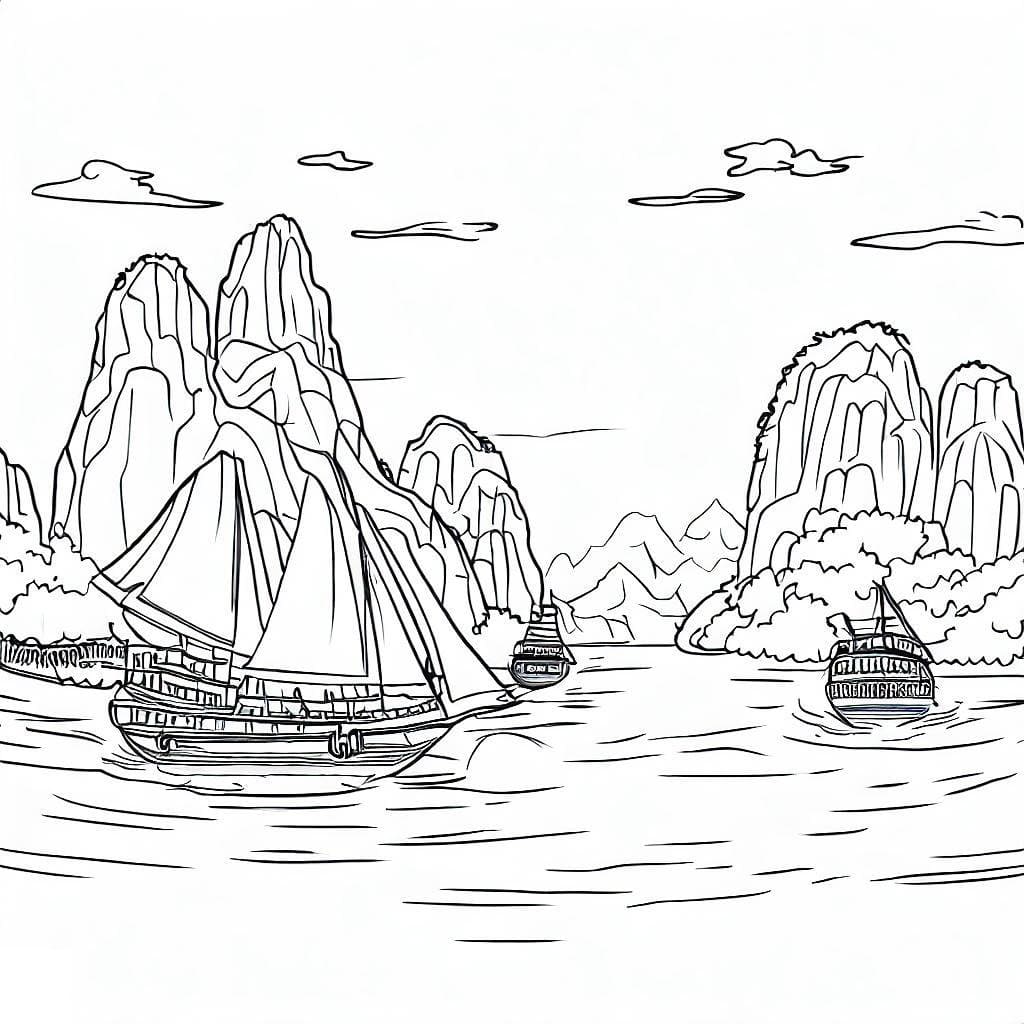 Cảnh Vịnh Hạ Long Đẹp