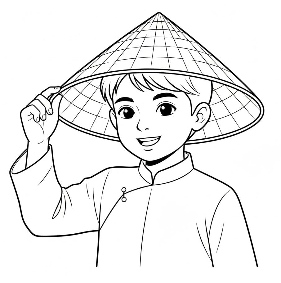 Cậu Bé Đội Nón Lá