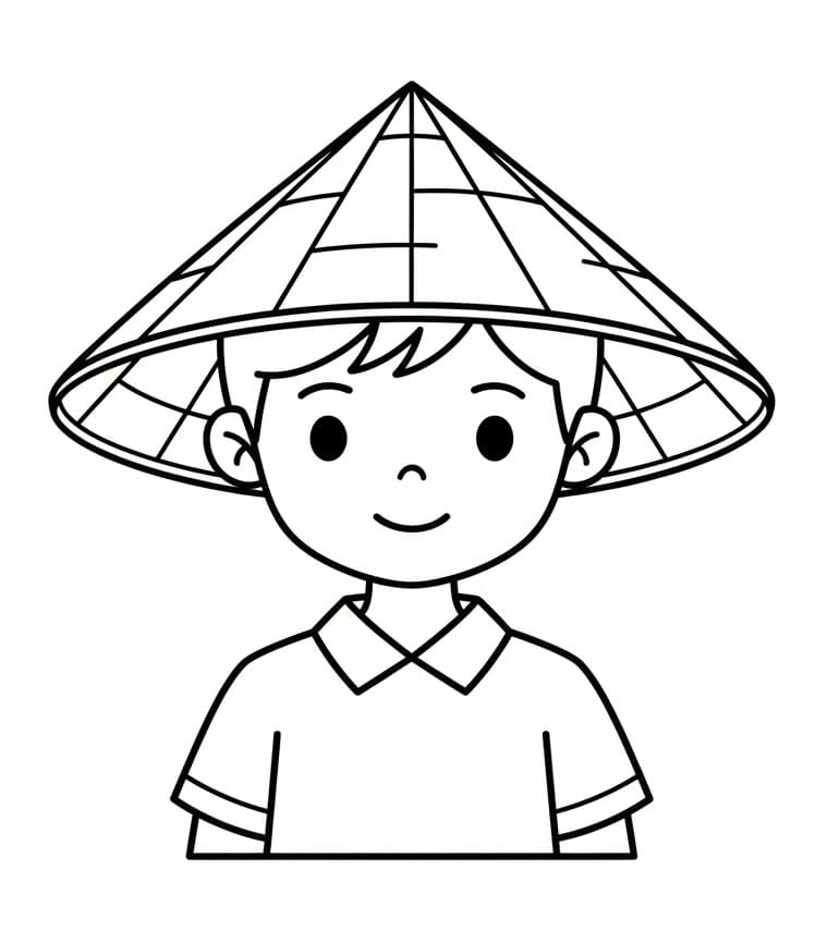Cậu Bé Với Nón Lá