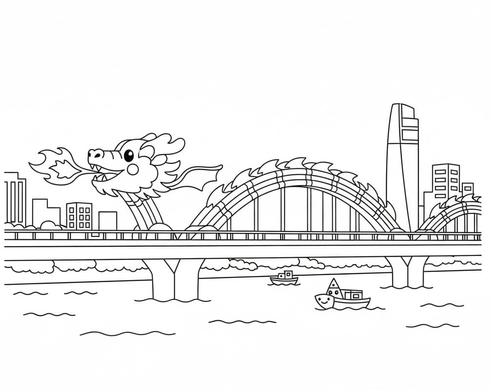 Cầu Rồng ở Đà Nẵng