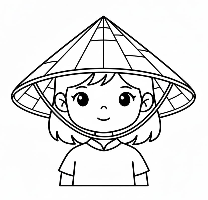 Cô Bé Với Nón Lá