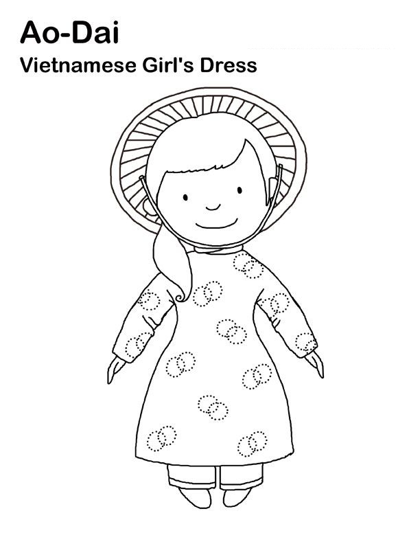 Cô Gái Trong Bộ Áo Dài