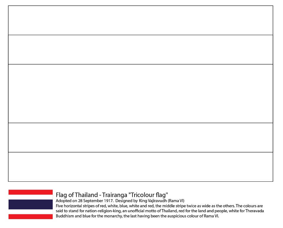 cờ nước thái lan
