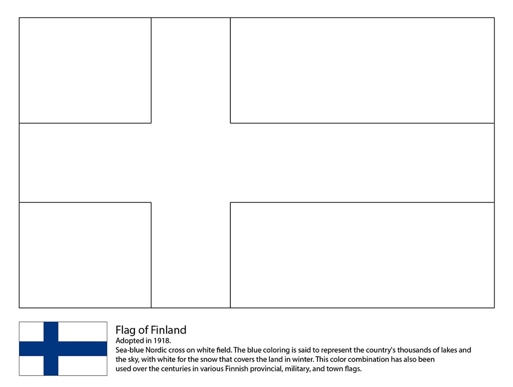 Tô Màu Cờ Các Nước