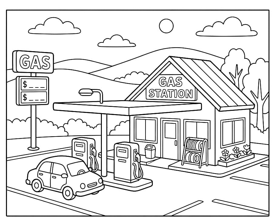 Stop at the Gas Station
