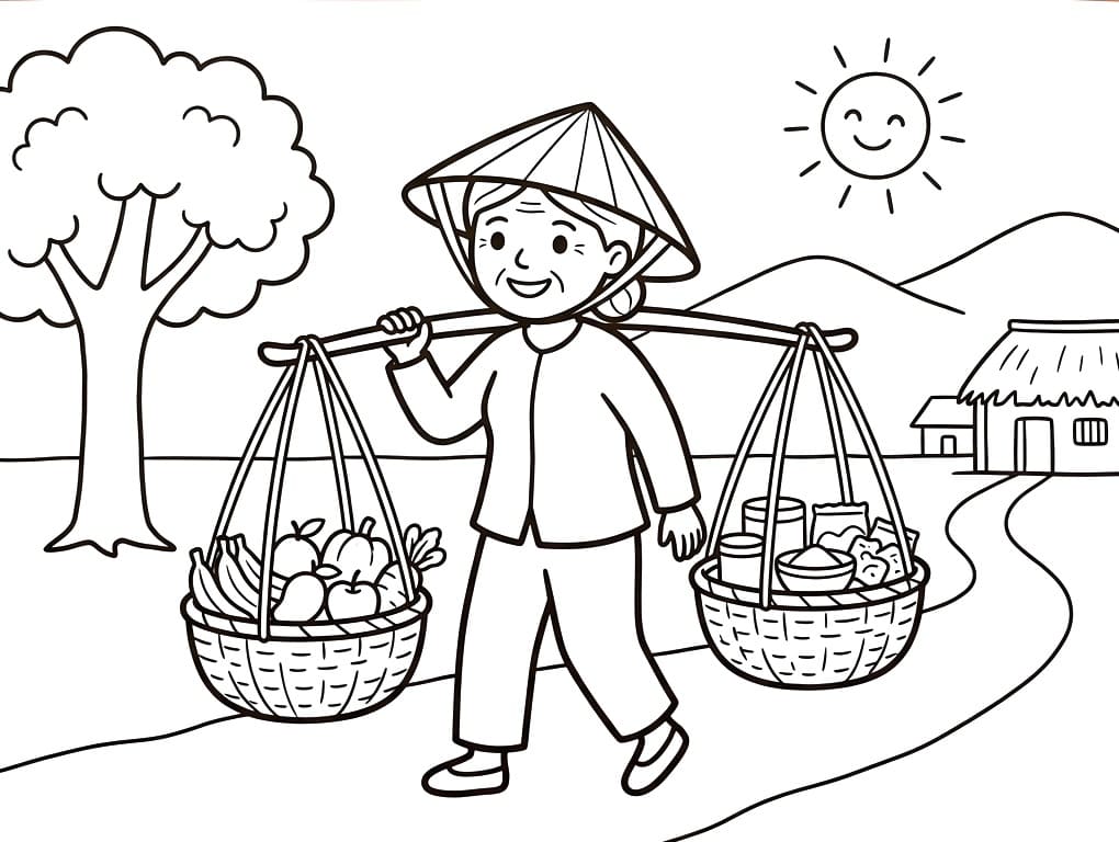 Countryside Street Vendor