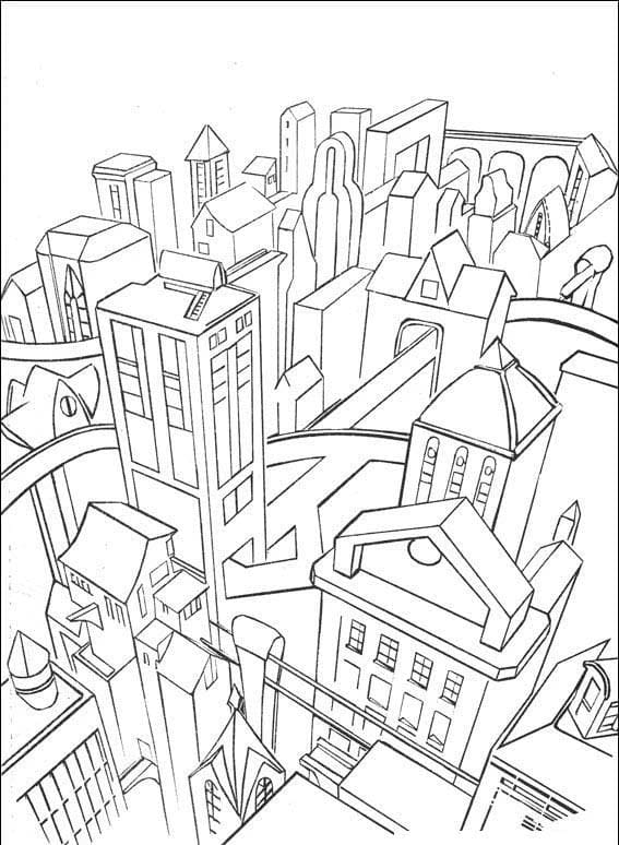 Góc Nhìn Những Tòa Nhà Từ Trên Cao