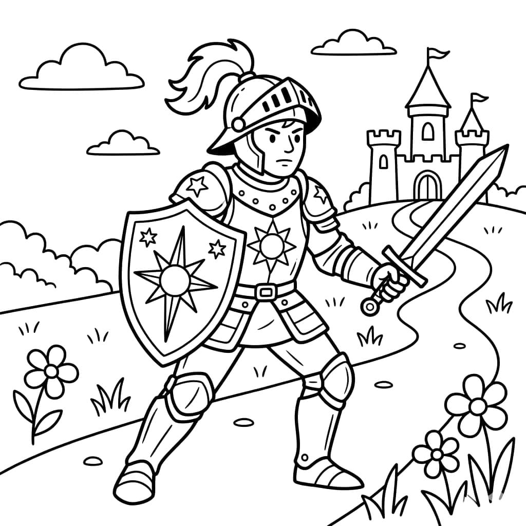 Hiệp Sĩ Trẻ Chiến Đấu