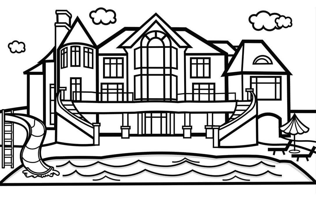 Hồ Bơi Sau Biệt Thự