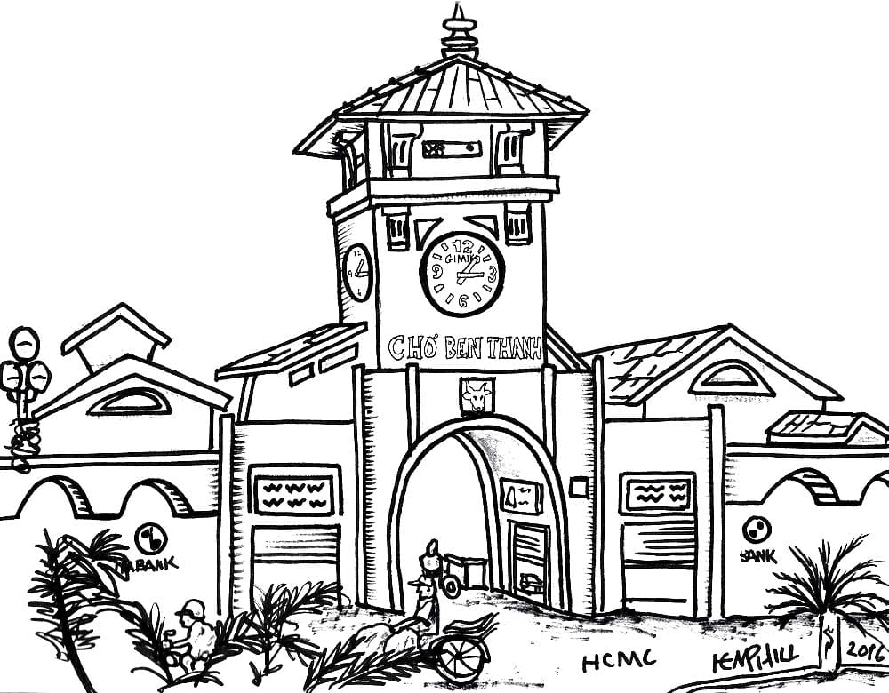 Ngôi Chợ Bến Thành