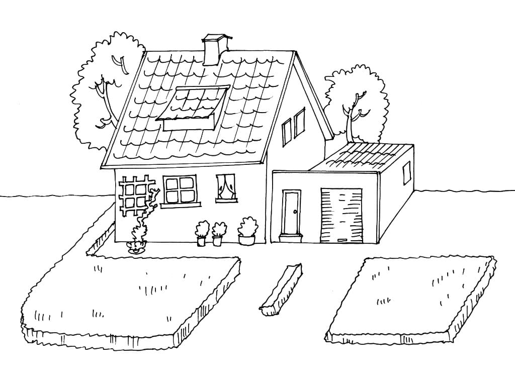 Ngôi Nhà và Bãi Cỏ