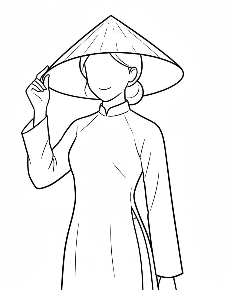 Người Phụ Nữ Mang Nón Lá