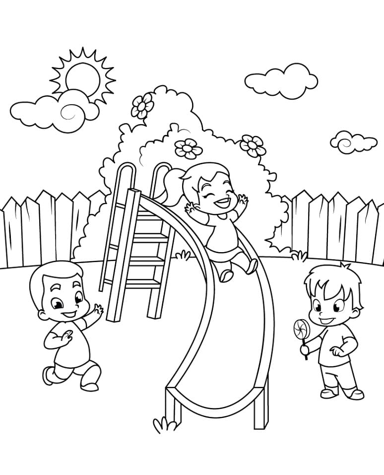 Tô Màu Công Viên