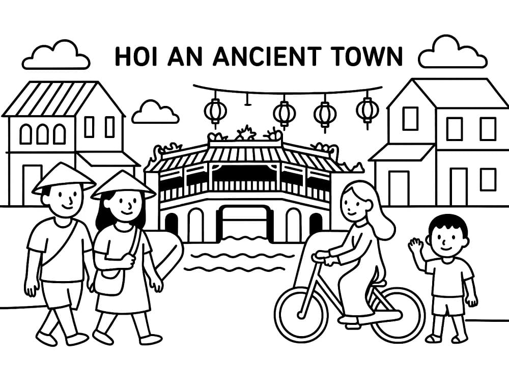 Phong Cảnh Phố Cổ Hội An