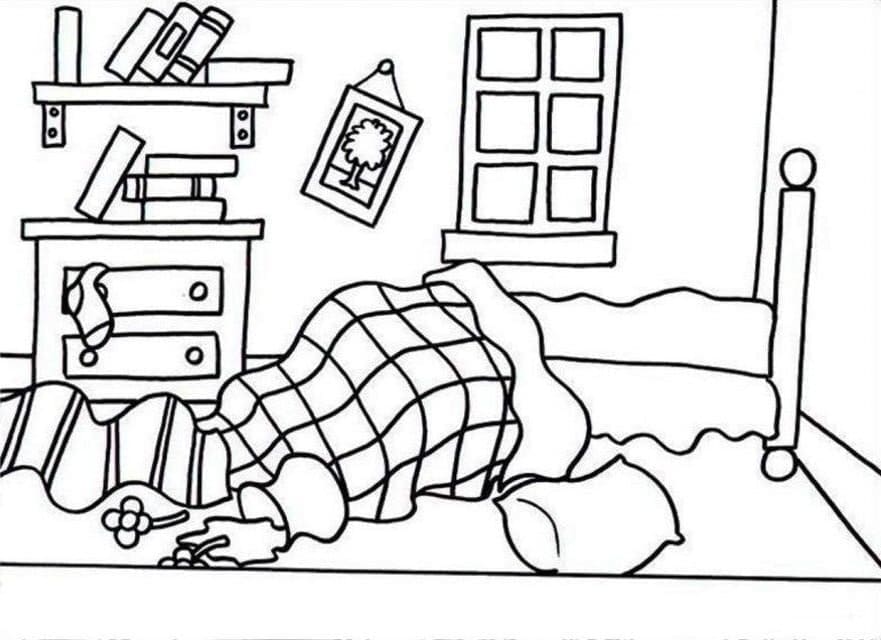 Phòng Ngủ Bừa Bãi