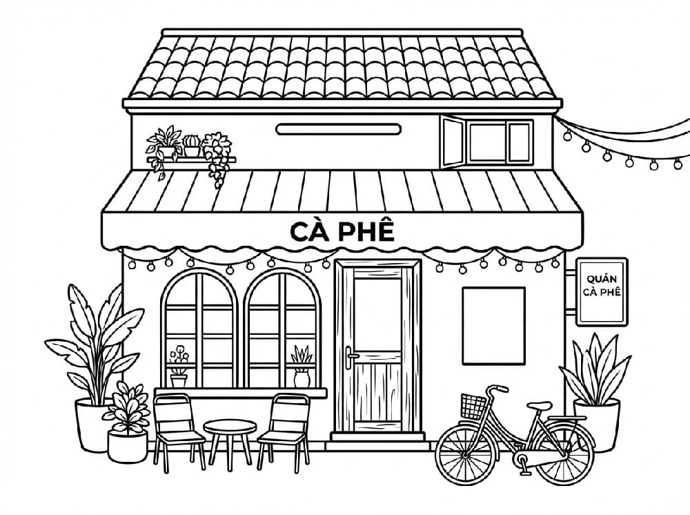 Quán Cà Phê Hiện Đại