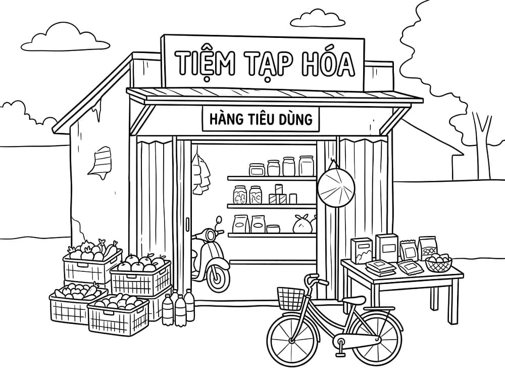Simple Small Grocery Shop