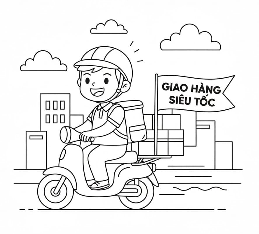 Shipper Giao Hàng Siêu Tốc