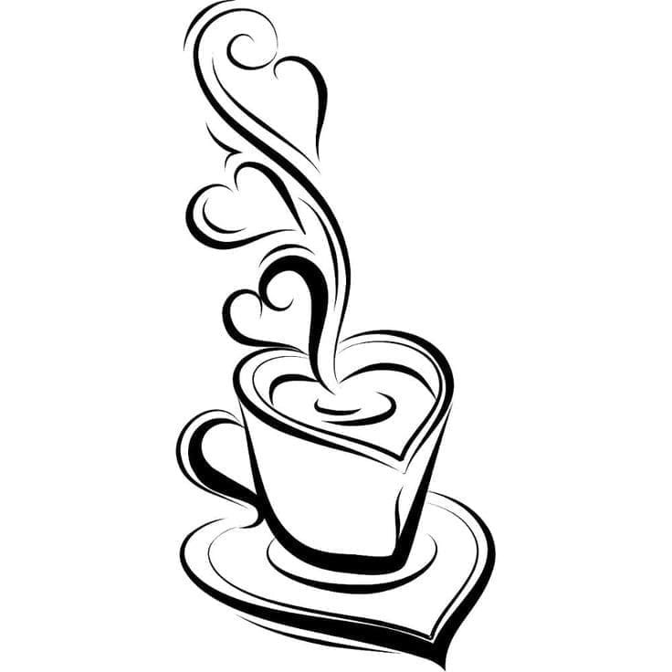 Tách Cà Phê Nóng