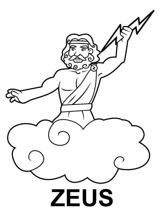 Thần Zeus Trên Mây