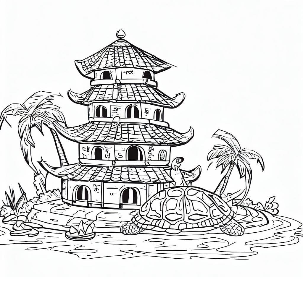 Tháp Rùa Đẹp Nhất