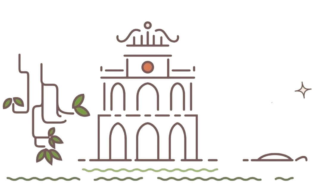 Tháp Rùa Đơn Giản