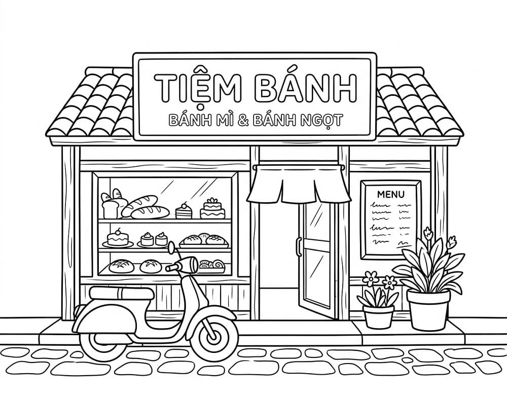 Small Bakery on the Street