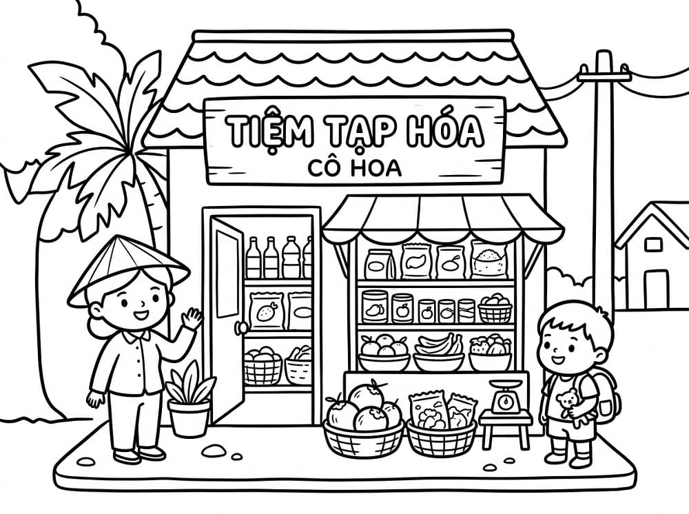 Ms. Hoa's Grocery Store