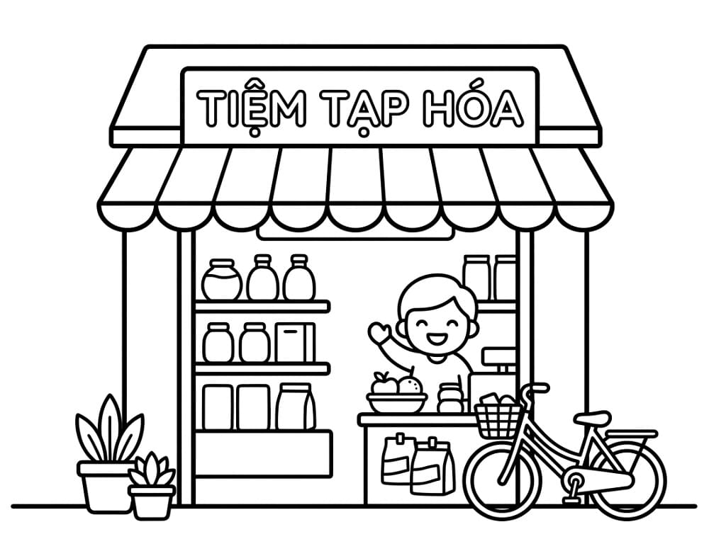 Cute Grocery Store