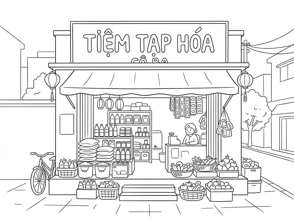 Beautiful Grocery Store