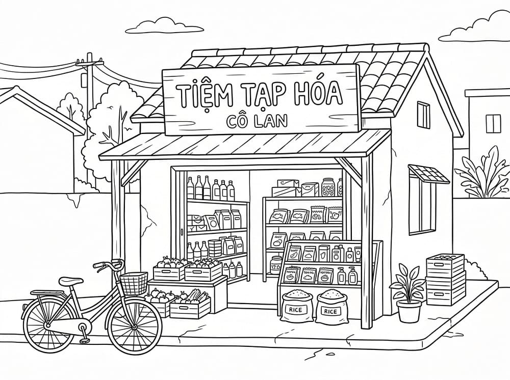 Grocery Store on the Street
