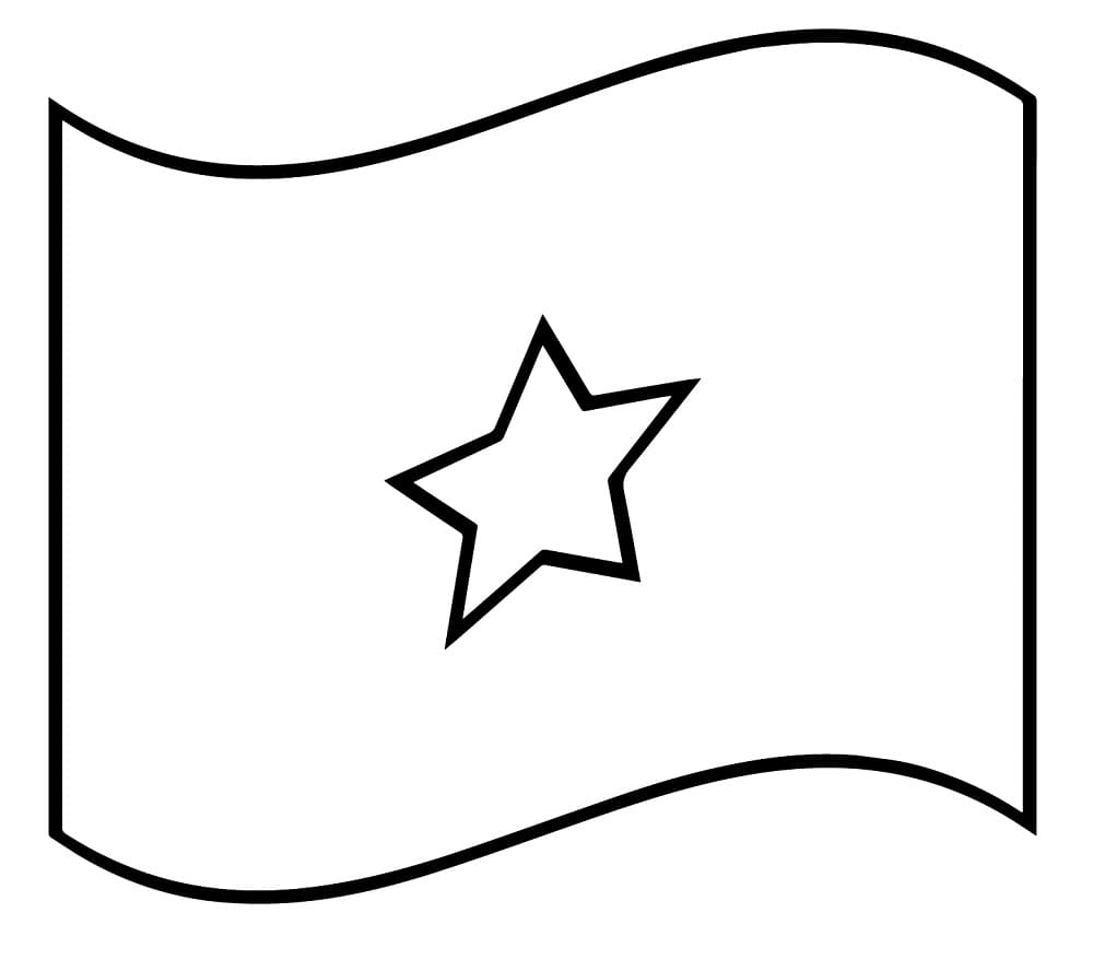 Tô màu Lá Cờ Tổ Quốc Việt Nam