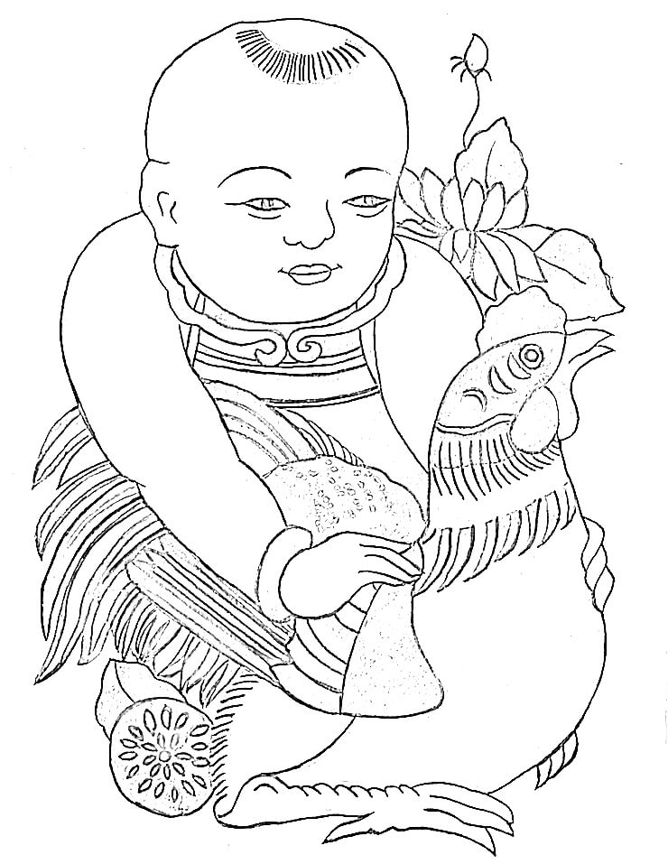 Tô Màu Tranh Dân Gian Đông Hồ